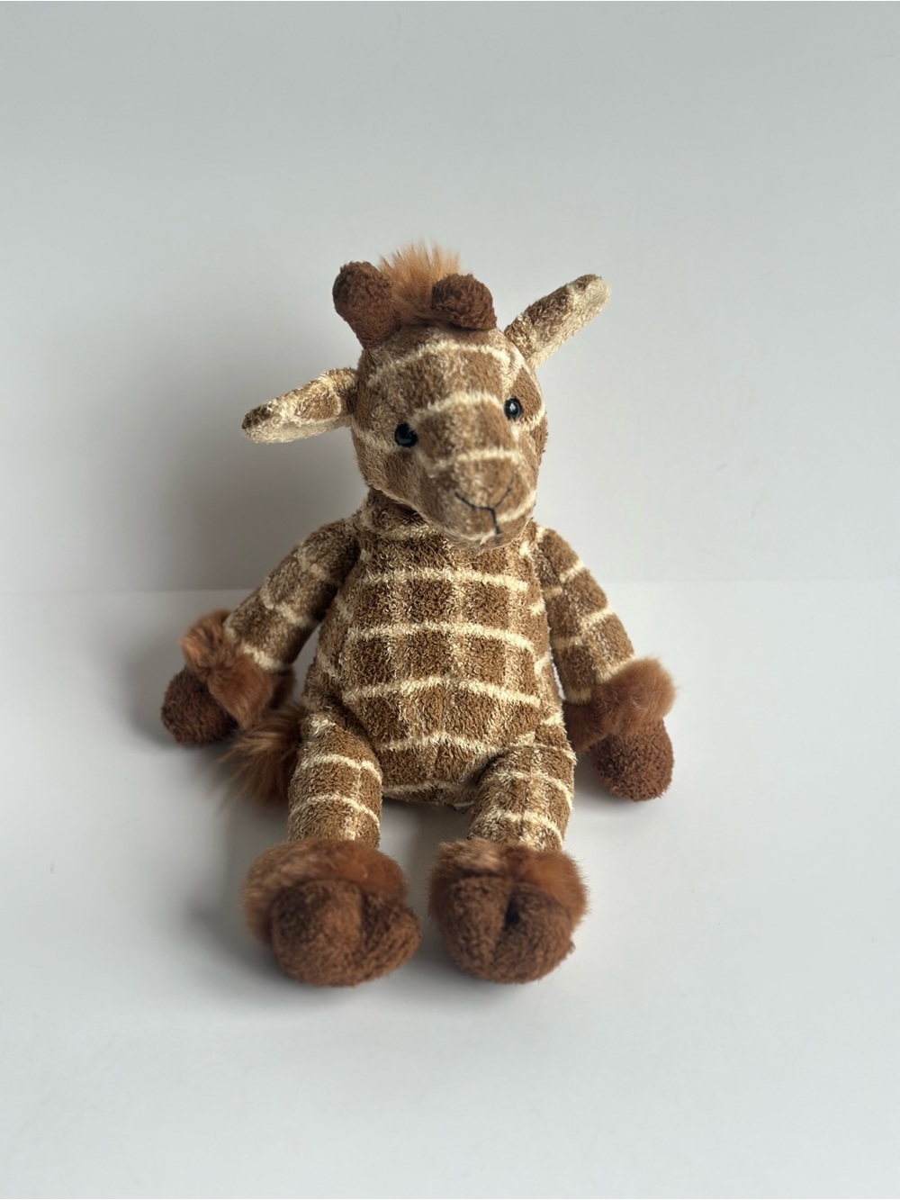 Russ Shammies 10" GUMBO baby giraffe soft plush bean bag toy Stuffed Animal